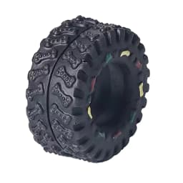 3pcs Squeaky Dog Toys Tire Shape Puppy Chewer for Interactive Play Safe Pet Supplies for Dogs for Use - Thumbnail 3