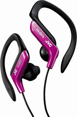 RHEA- Jvc Clip Style Headphone Lightweight And Comfortable Ear Clip - Haeb75 Pink Z - Thumbnail 1