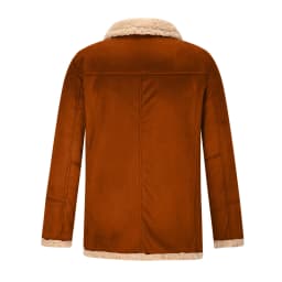 Lilgiuy Men's Leather Jacket Cool Stand Collar Punk Motorcycle Leather Jacket Long Sleeve Hoodless Casual Outwear & Jackets for Photoshot - Thumbnail 4