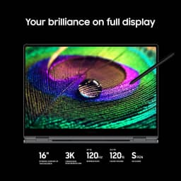 Samsung Galaxy Book5 Pro 360 16" Touchscreen 2-in-1 Laptop, Intel Core Ultra 7 256V, 512 GB SSD - Thumbnail 3