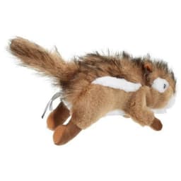 Hyper Pet Wildlife Critters Plush Squeaky Dog Toy with Squeaker, Chipmunk - Thumbnail 1