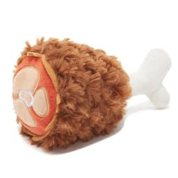 BARK Tavern Turkey Leg Squeaky Plush Dog Toy - Thumbnail 2