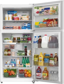 Frigidaire 19 Cu. Ft. Garage Ready Top Freezer Refrigerator, White - Thumbnail 2