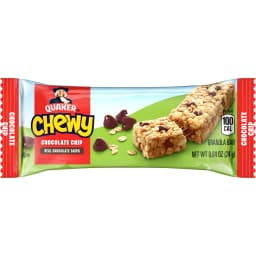 Quaker Chewy Chocolate Chip Granola Bars, 8 Count, 0.84 oz Bars - Thumbnail 4