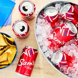 Sam's Cola Soda Pop, 12 fl oz, 12 Pack Cans - Thumbnail 2