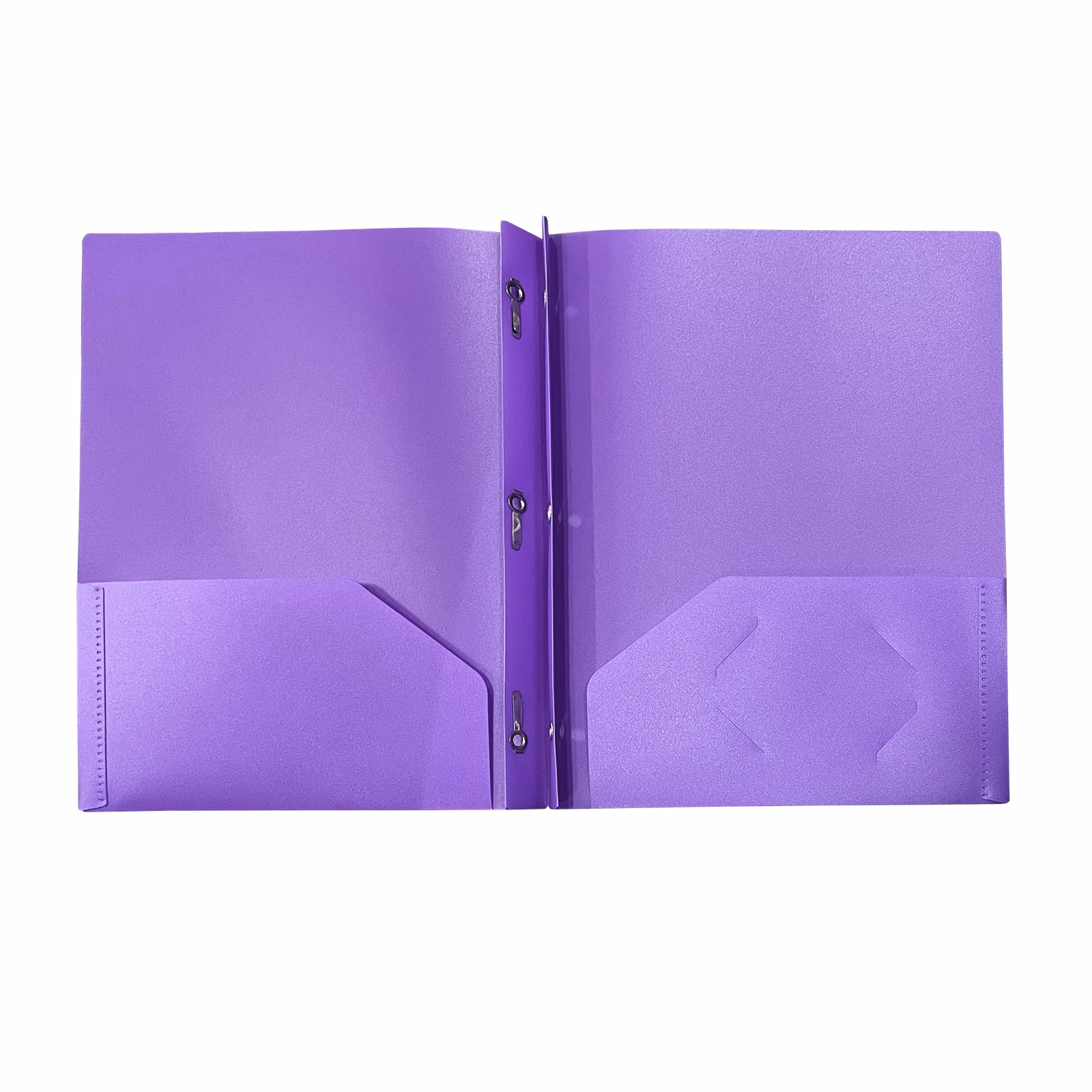 Plastic Folders with Two Pockets And Prongs Pocket Folders with Metal Prongs Fastener Clasps Letter Size File Folders Colored Folders Reusable - Thumbnail 4