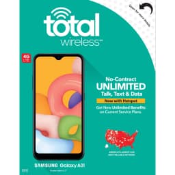 Total Wireless Samsung Galaxy A01, 16GB, Black - Prepaid Smartphone - Thumbnail 12