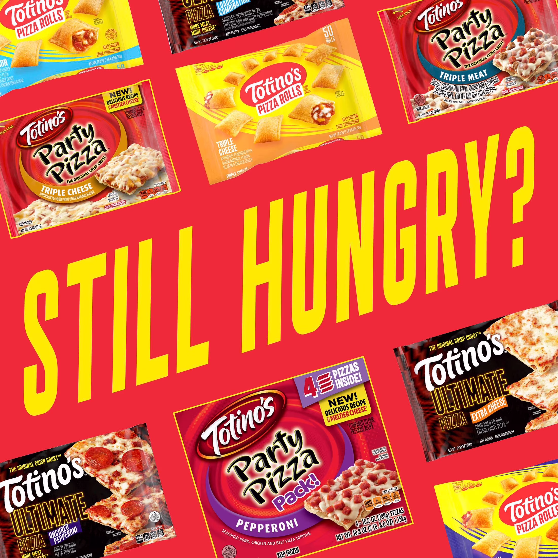 Totino's Pepperoni Pizza Rolls Snacks, 50 Rolls (Frozen) - Thumbnail 7