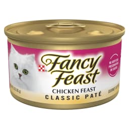Purina Fancy Feast Chicken Feast Classic Grain Free Wet Cat Food Pate, 3 oz, 24 Pack - Thumbnail 1
