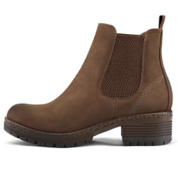 Bocca Women's Dark Brown Chelsea Boots Chunky Heel Ankle Booties Size 9 - Thumbnail 2
