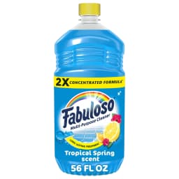 Fabuloso 2X Multi-Purpose Cleaner, No Rinse Floor Cleaner, Tropical Spring Scent, 56 fl oz - Thumbnail 1
