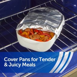 Reynolds Wrap Pre-Cut Pop-Up Heavy Duty Aluminum Foil Sheets, 14x10.25 inches, 30 Sheets - Thumbnail 7
