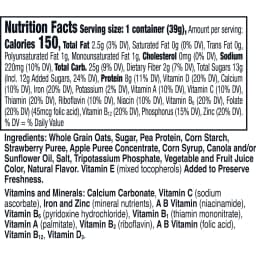 Strawberry Cheerios Protein, Breakfast Cereal Cup, Gluten Free, Single Serve, 1.4 oz - Thumbnail 8