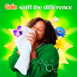 Gain Flings Laundry Detergent Soap Pacs, 4-in-1 Oxi Boost and Febreze, Moonlight Breeze Scent, 12 Count - Thumbnail 9