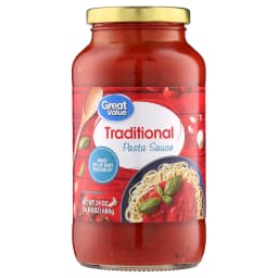 Great Value Traditional Pasta Sauce, 24 oz - Thumbnail 1