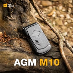 AGM M10 Rugged Basic Flip Phone, 4G Feature Cell Phone, Simple Mobile Phones, Waterproof & Drop-Proof, Pocket-Sized, SOS Button, Speed Dial, 98dB Speaker, Large Fonts & Big Buttons, for T-Mobile ONLY - Thumbnail 2
