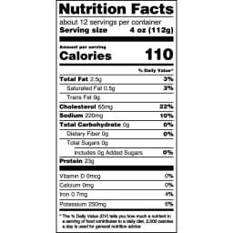 Great Value All Natural Boneless Skinless Chicken Breasts, 3 lb (Frozen) - Thumbnail 4