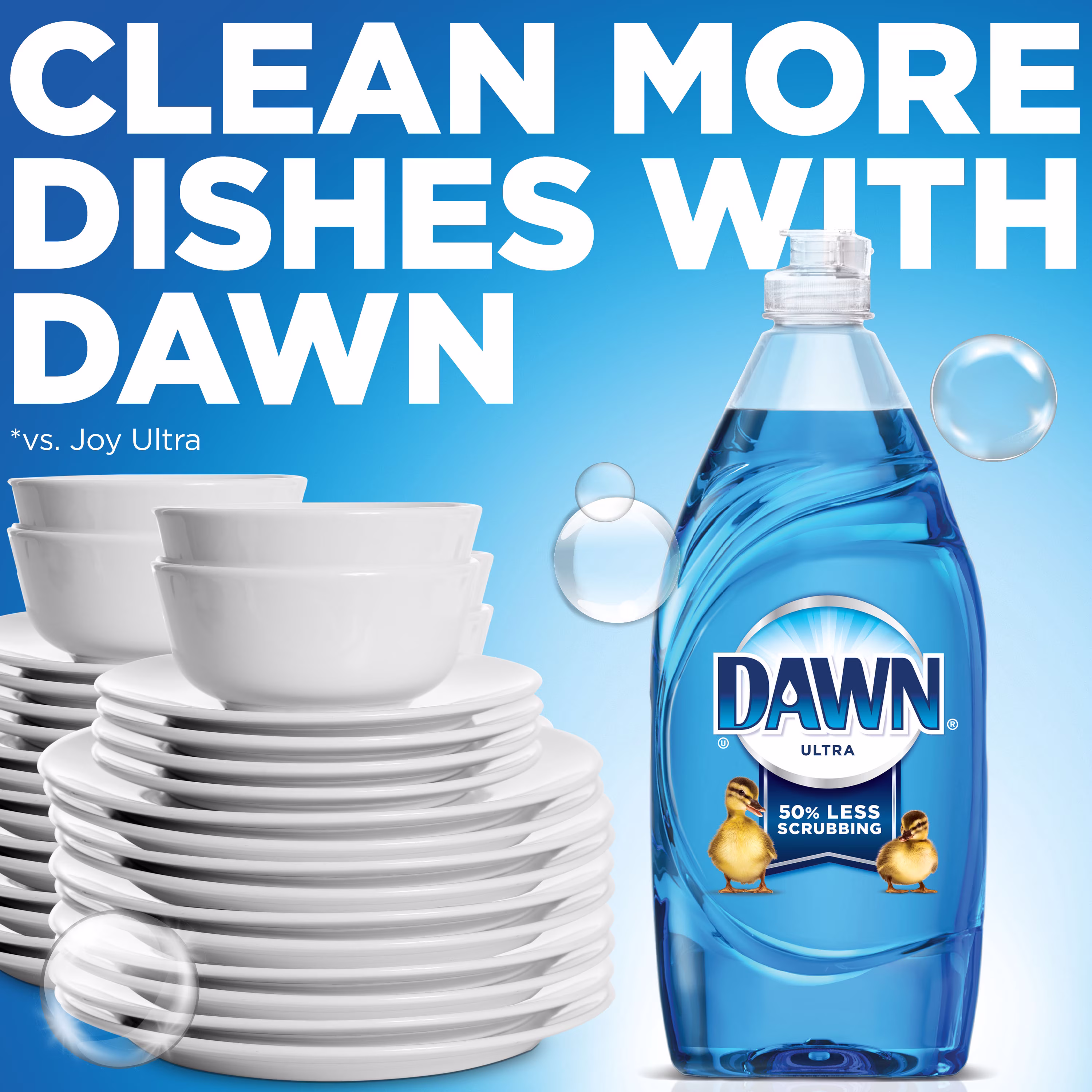 Dawn Ultra Liquid Dish Soap, Original Scent, 40 fl oz - Thumbnail 6