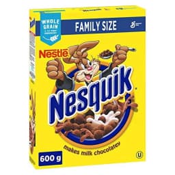 Nesquik Chocolatey Cereal, 600g/21.2 oz - Thumbnail 1