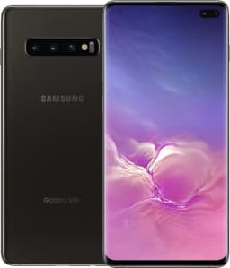 Straight Talk Verizon Samsung - Galaxy S10+ with 1TB Memory Black - [Unlocked works on Straight Talk Veizon and more] - Thumbnail 1