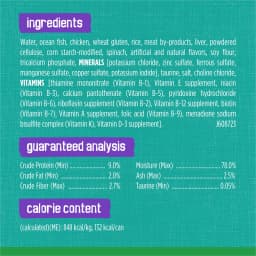 Purina Friskies Indoor, Saucy Seafood Bake, Wet Cat Food, 5.5 oz Can, 24 Pack - Thumbnail 6