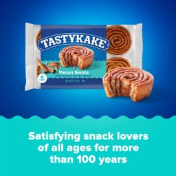 Tastykake Pecan Swirls, 6 Cinnamon and Pecan Baked Pastry Rolls, Cinnamon Rolls - Thumbnail 5