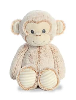 ebba - Large Brown Cuddlers - 13.5" Marlow Monkey - Adorable Baby Stuffed Animal - Thumbnail 3