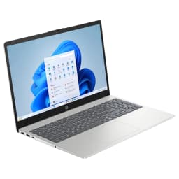 HP 15.6 inch HD Windows Laptop AI Intel Core Ultra 5 225U 8GB 512GB SSD Natural Silver - Thumbnail 3