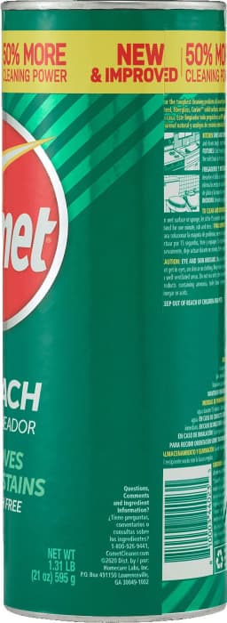 Comet Multipurpose Cleaning Powder with Bleach, 21 oz - Thumbnail 12