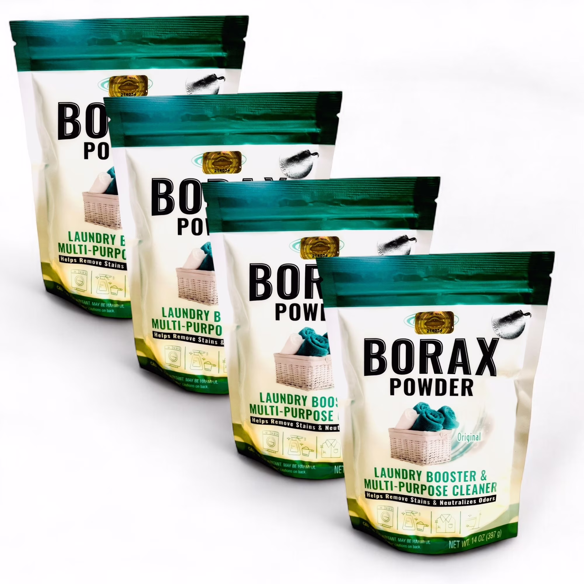 Borax Powder Laundry Booster and Multi-purpose Cleaner, 14 oz - Thumbnail 1