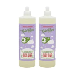 Rebel Green Super Deluxe Dish Soap - Natural Dishwashing Soap - Liquid Dish Detergent - Sustainable Dish Liquid Scented with Lavender & Grapefruit - Thumbnail 1