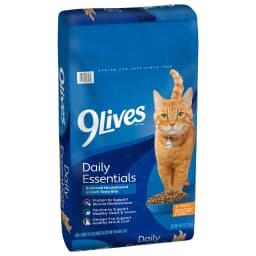 9Lives Daily Essentials Dry Cat Food for Adult Cats with Chicken, Beef & Salmon, 28 lb. Bag - Thumbnail 10