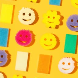 Scrub Daddy Scrub Mommy Power Flower Dual-Sided Cleaning Sponges, 3 Count - Thumbnail 10
