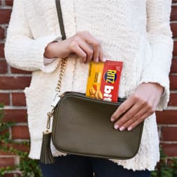 RITZ Bits Cheese Sandwich Crackers, Lunch Snacks for Kids and Adults, 10 Snack Packs - Thumbnail 10