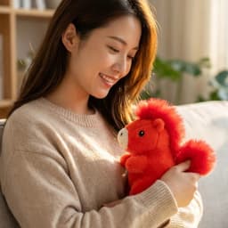 Emotional Support Plush 5.12" Horse Toys Horse Plush Toys Horse Plushies Horse Stuffed Toys Comforting Cuddles Soft Plush Toy Cute Birthday Gifts - Thumbnail 5