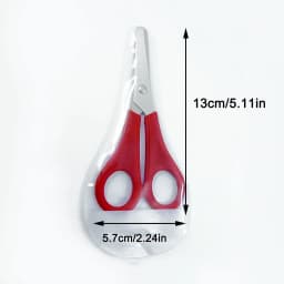 Zmeidao Scissors Bulk, Safety Blunt Tip Scissors, Non-Toxic Craft Scissors for Cutting Paper Craft Art Supplies, Color Random - Thumbnail 8
