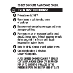 Great Value Ready to Bake Regular Chocolate Chip Cookie Dough, 16.5 oz - Thumbnail 6