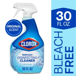 Clorox Bathroom Disinfecting Cleaner, Original, Spray Bottle, 30 fl oz - Thumbnail 1