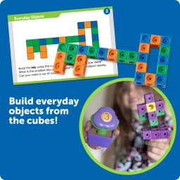 Learning Resources STEM Explorers MathLink Builders Kindergarten STEM Activities and Games for Kids Ages 5 and Up - Thumbnail 2