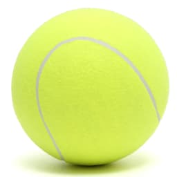 Pet Toy,9.5" bigdogball Rubber Kelly Big Giant Tennis Ball, Thicker Durable Mega Jumbo Dog Play Supplies Fun Thrower Chucker Training,Pet Instincts - Thumbnail 7