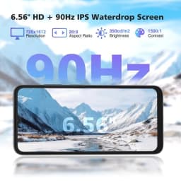 DOOGEE N55 Unlocked Cell Phone, Android 16 Phone,16GB RAM+128GB ROM/1TB Android Phone, 90Hz+6.56" HD,5150mAh, Octa Core, 13MP+8MP, 4G Dual SIM,Face Unlock,Widevine L1,OTG, T-Mobile - Thumbnail 4