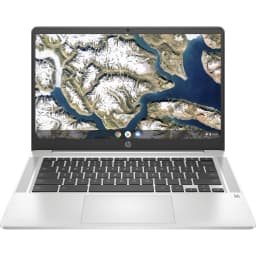 HP Chromebook 14" HD Laptop, Intel Celeron N4000, 4 GB RAM, 32 GB eMMC, Chrome OS, Mineral silver, 14a-na0030nr - Thumbnail 1