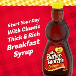 Mrs. Butterworth's Original Thick N Rich Pancake Syrup, 24 Fl oz Bottle - Thumbnail 2