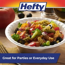 Hefty Everyday Soak Proof Large Disposable Foam Bowls, 20 oz., 25 Count - Thumbnail 5
