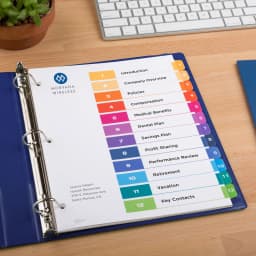 Avery Ready Index 12 Tab Dividers, Customizable TOC, 1 Set (11141) - Thumbnail 6