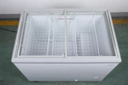 NAFCOOL 12.4 Cu. Ft Horizontal Freezer - Commercial Refrigerator, Glass Door Refrigerator, LED Lighting, White - Thumbnail 12