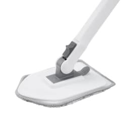 YEERSWAG Shower Cleaning Brush with 46" Extendable Long Handle, 4-in-1 Tub & Tile Scrubber, 180° Locking Swivel Head, Stiff Bristle Brush, 2 Scouring - Thumbnail 10