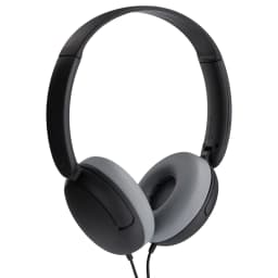onn On-Ear Headphones with 3.5 mm Connector, Black - Thumbnail 8