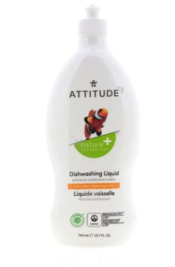 Attitude Dish Soap, Citrus Zest, 23.7 Oz - Thumbnail 1
