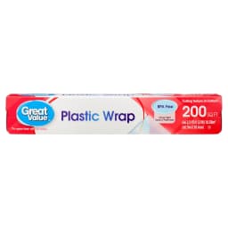 Great Value Plastic Wrap, 200 Sq ft - Thumbnail 1